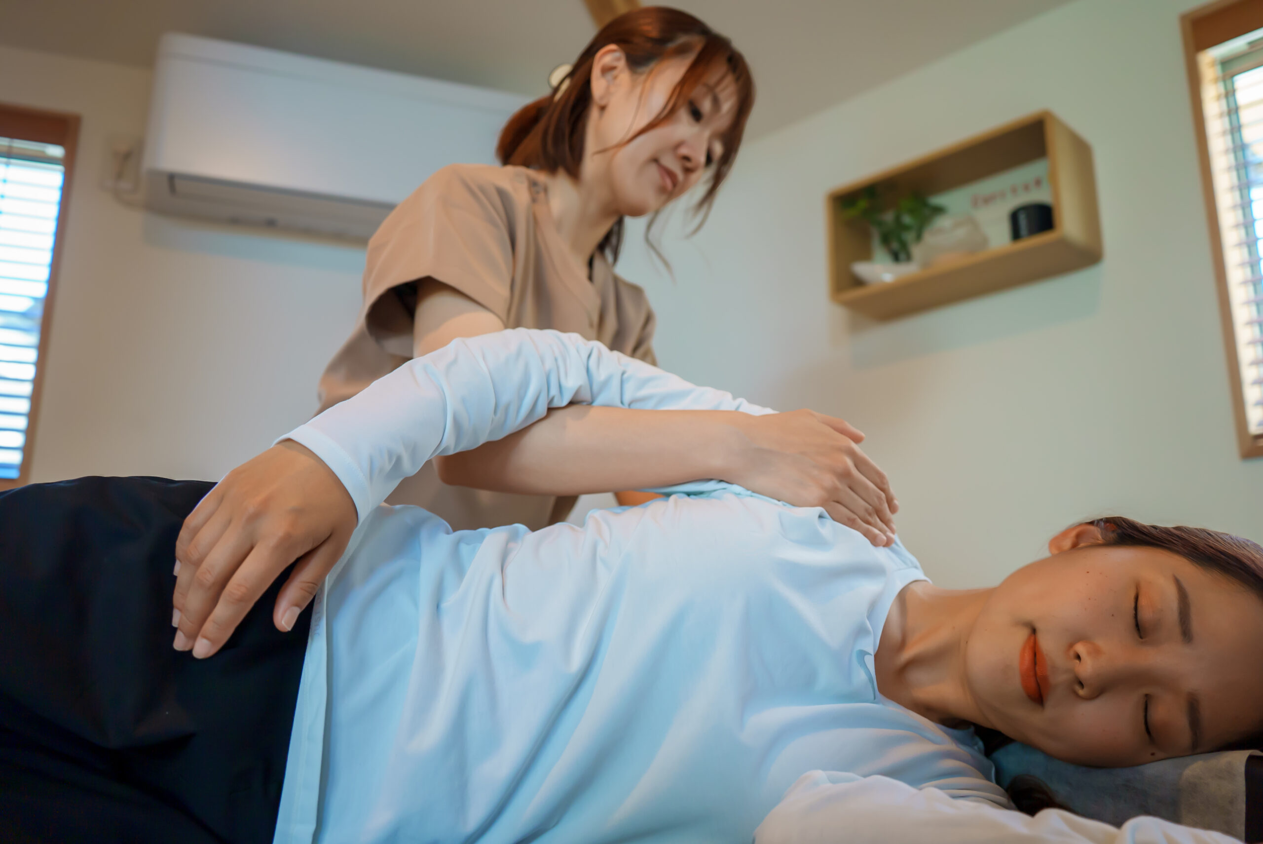 肋骨の調整